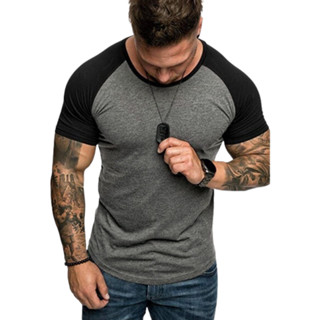 blusa masculina manga curta raglan
