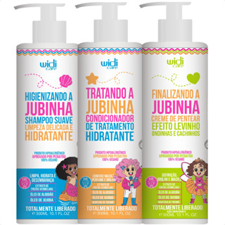 Kit Jubinha Shampoo, Condicionador, Levinho - Widi Care