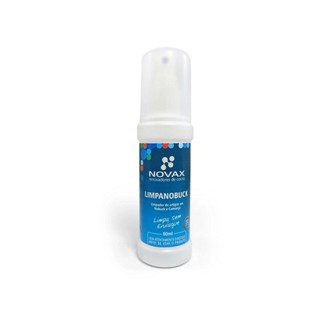 Limpanobuck 80ml Novax limpeza de camurça couro aveludado