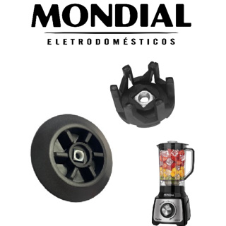 Arraste Liquidificador Mondial  L-99, L850, L900, L1000, L1100, L1200, L1400, SPECIAL LINE em Oferta na Shopee