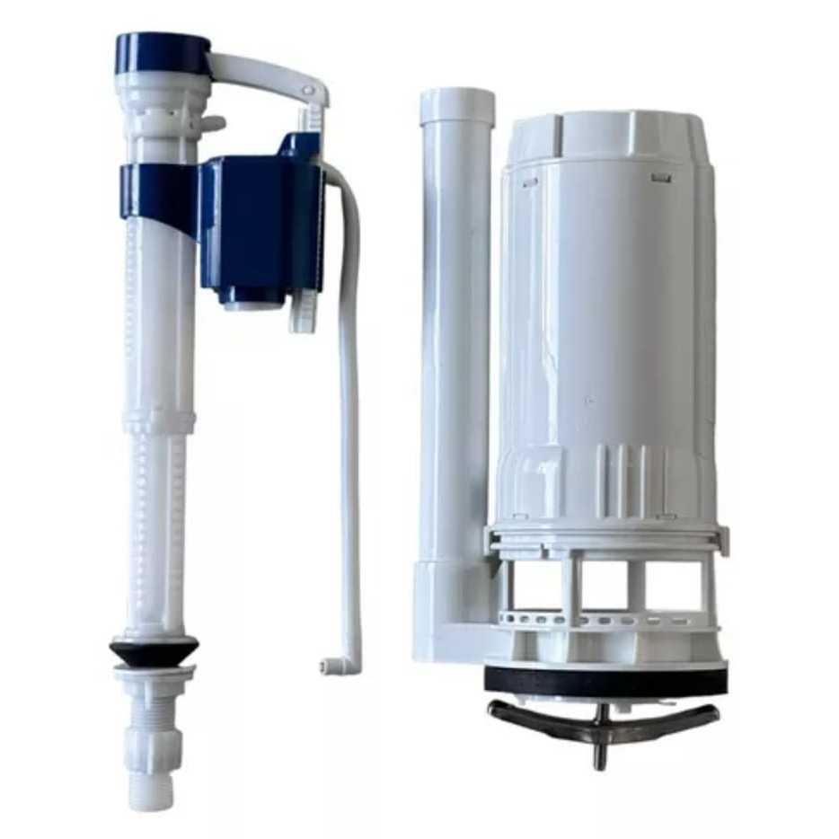 Kit Completo Para Caixa Acoplada Vaso Monobloco Dual Flush
