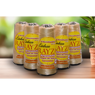 Linhas Rayza Artesanato 98060 Ráfia em Oferta na Shopee