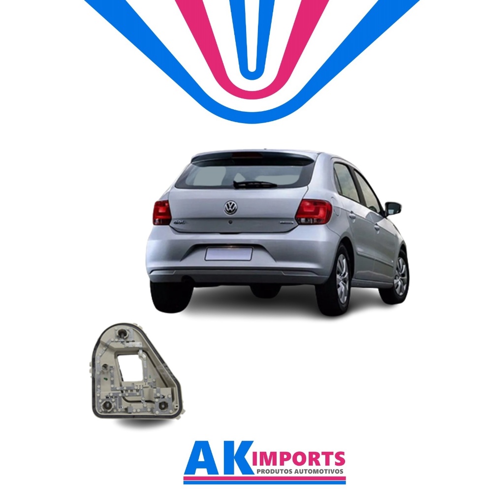 Circuito Soquete Lanterna Traseira Esquerda Volkswagen Gol G6 Marca: Arteb  Ano: 2013 Até 2016  Cód:  960741