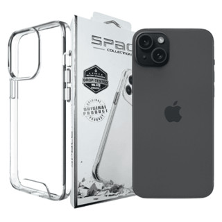 Capa Capinha Clear Case Space Para iPhone 15 15 Pro 15 Pro Max