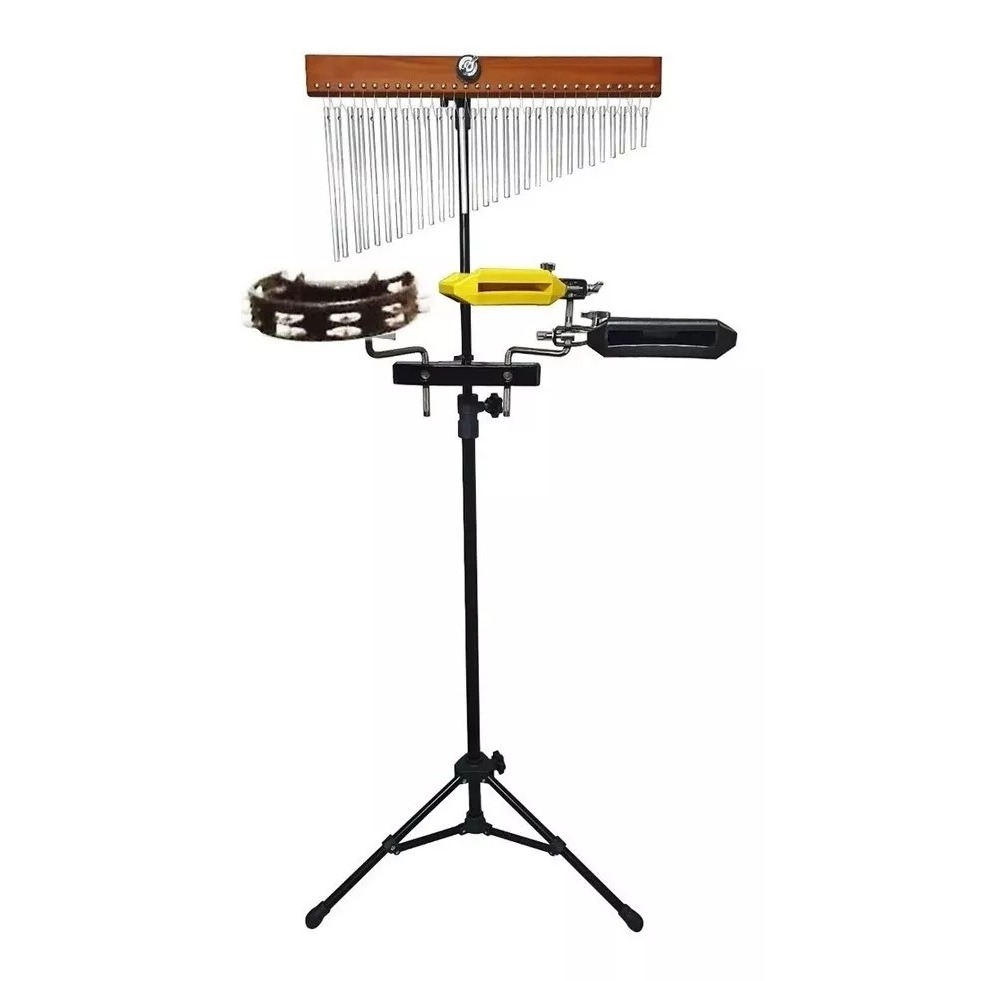 Carrilhão 30b+pedestal+blocos Sonoro Ag/gr+1/2lua+clamp+rack