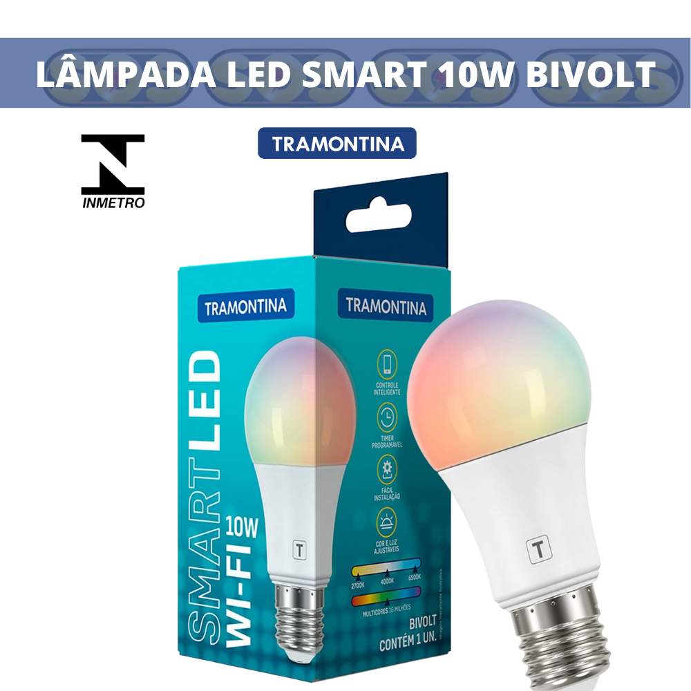 Lâmpada Smart Tramontina: Onde Comprar | BuscaProdutos