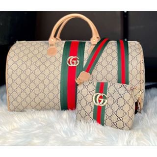 Kit Mala Com Necessair De Viagem Estampada Com Alça Transversal