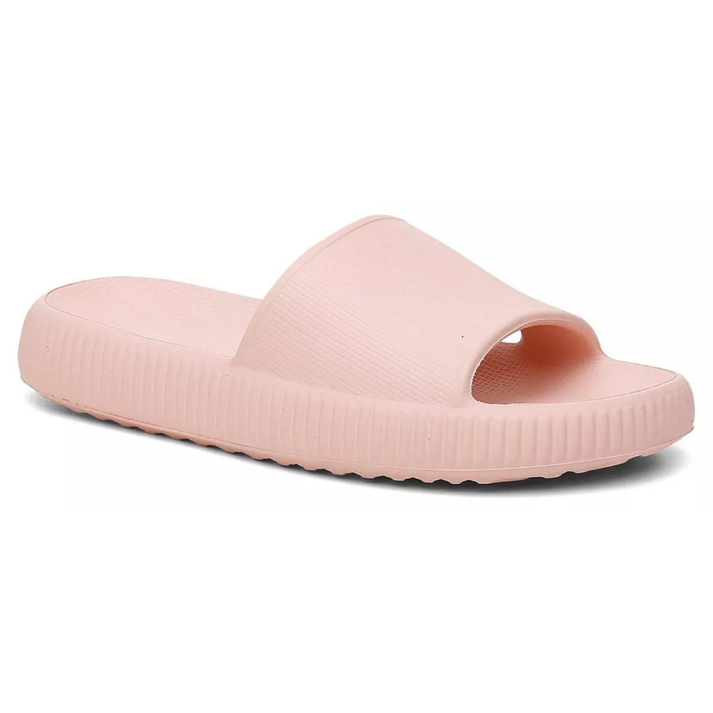 Chinelo Nuvem Ortopedico Anti-stress Super Macio Conforto Unissex Feminino Masculino Preto Rosa