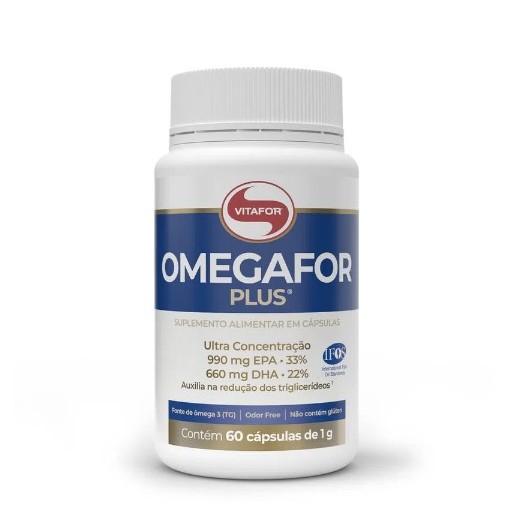 Ômega Omegafor Plus 1000mg 60 Caps Vitafor