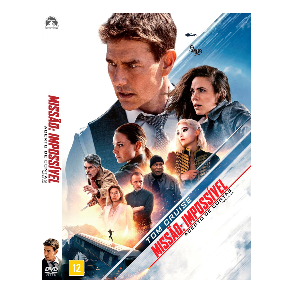 Dvd : Missão: Impossível Acerto De Contas Part 1 (2023) Dublado e Legendado