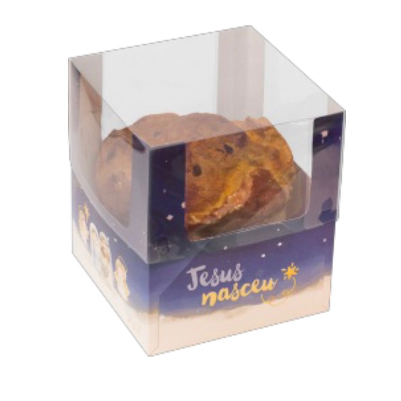 5 Caixa Encanto Panetone Cristão Natal (Natal Ideia) 4470 OFF (CHOCO)