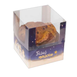 5 Caixa Encanto Panetone Cristão Natal (Natal Ideia) 4470 OFF (CHOCO)