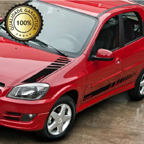 Adesivo Decorativo Para Carro Celta Faixa Lateral Escrito Sport Spirit Adesivos Para Carro Esportivo Tuning