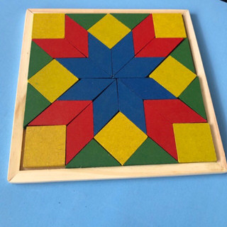 Brinquedo Educativo Pedagógico Mosaico Quebra Cabeça