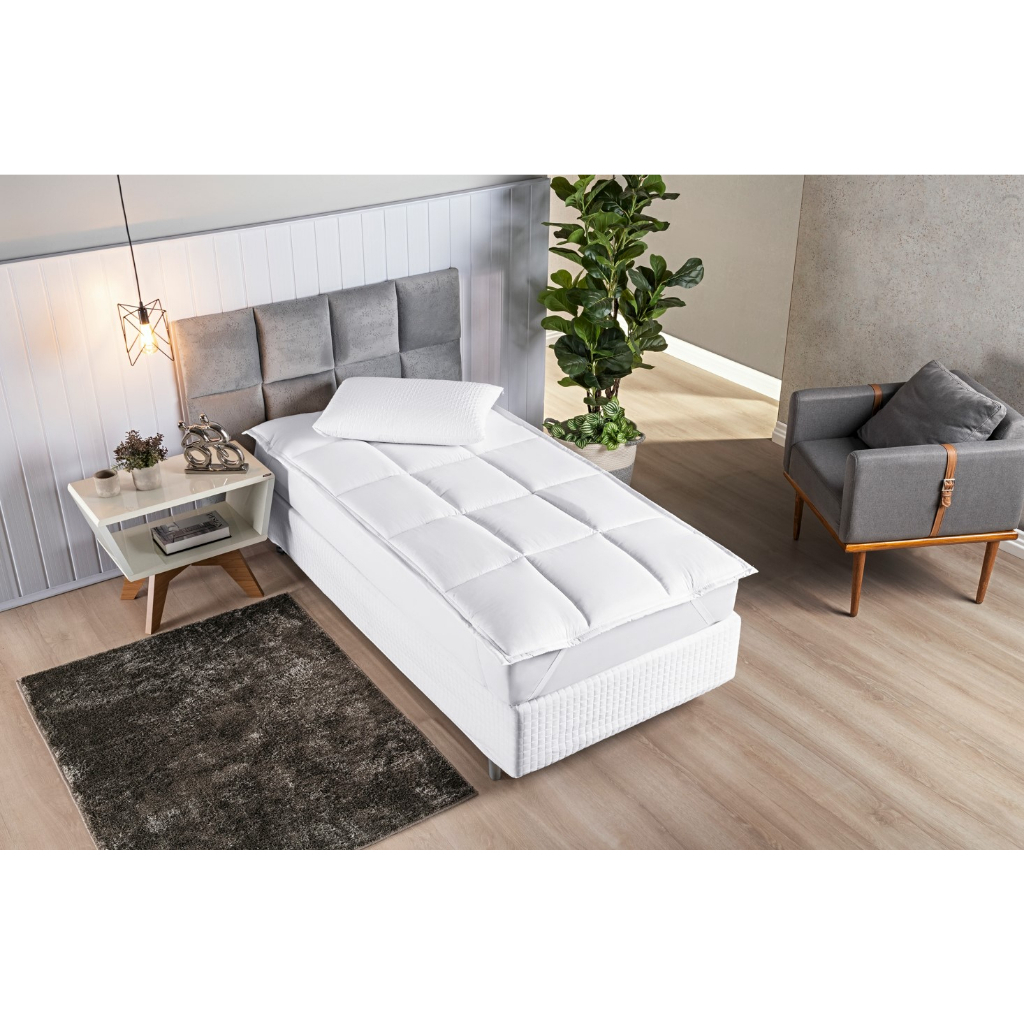 Protetor de Colchão Pillow Top Solteiro