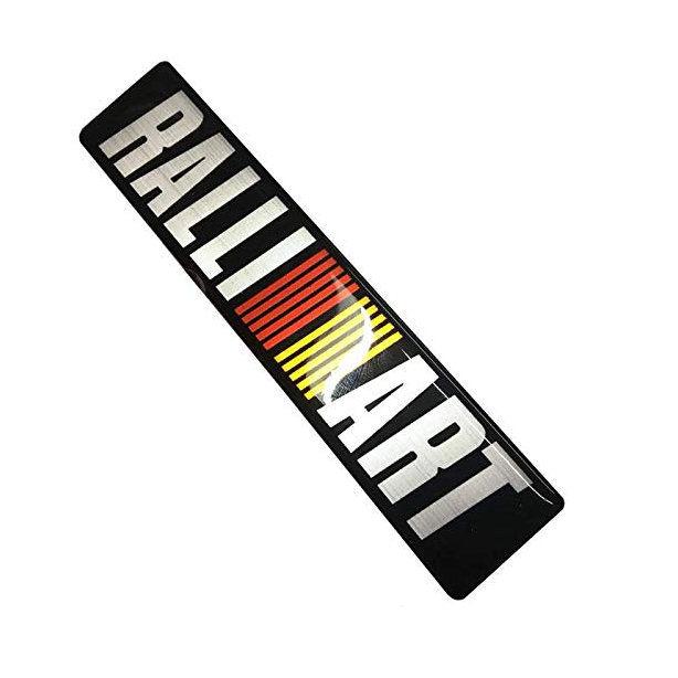Emblema Ralliart Resinad Mitsubishi Triton Pajero Lancer Asx