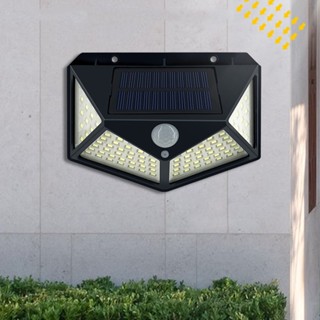 Luzes Solares Multifuncionais Impermeáveis 100 Luzes De Parede De Garagem LED Bateria