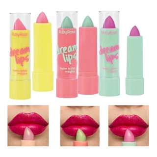 Batom Balm Labial Magico Dream Lips Hidratante Da Ruby Rose COR ENVIADA ALEATORIAMENTE HB8528