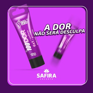 Sexo Anal 100DOR Gel Lubrificante Anestésico 6x1 FOR SEXY - SEX SHOP