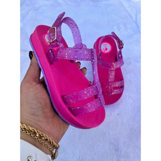 Sandália Infantil Soft GLITTER, Super Linda e Confortável