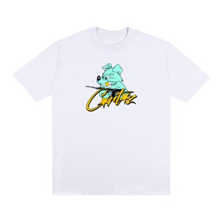 Camiseta Streetwear Corteiz K9 Estampada Camiseta Oversized Algodão