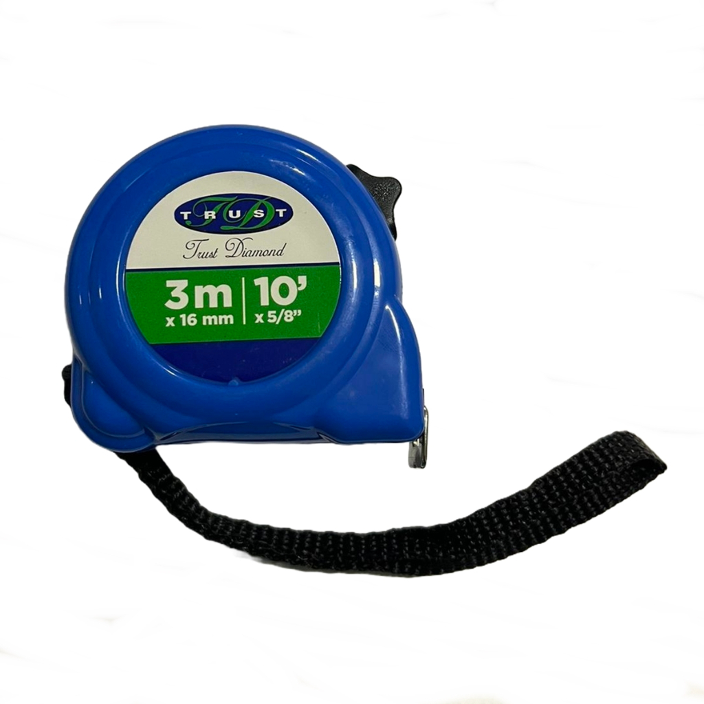 Trena De Bolso Profissional 10 Polegadas 3 Metros com Alça para manuseio e grafia super duravel