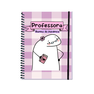 Caderno Professora 19x28cm