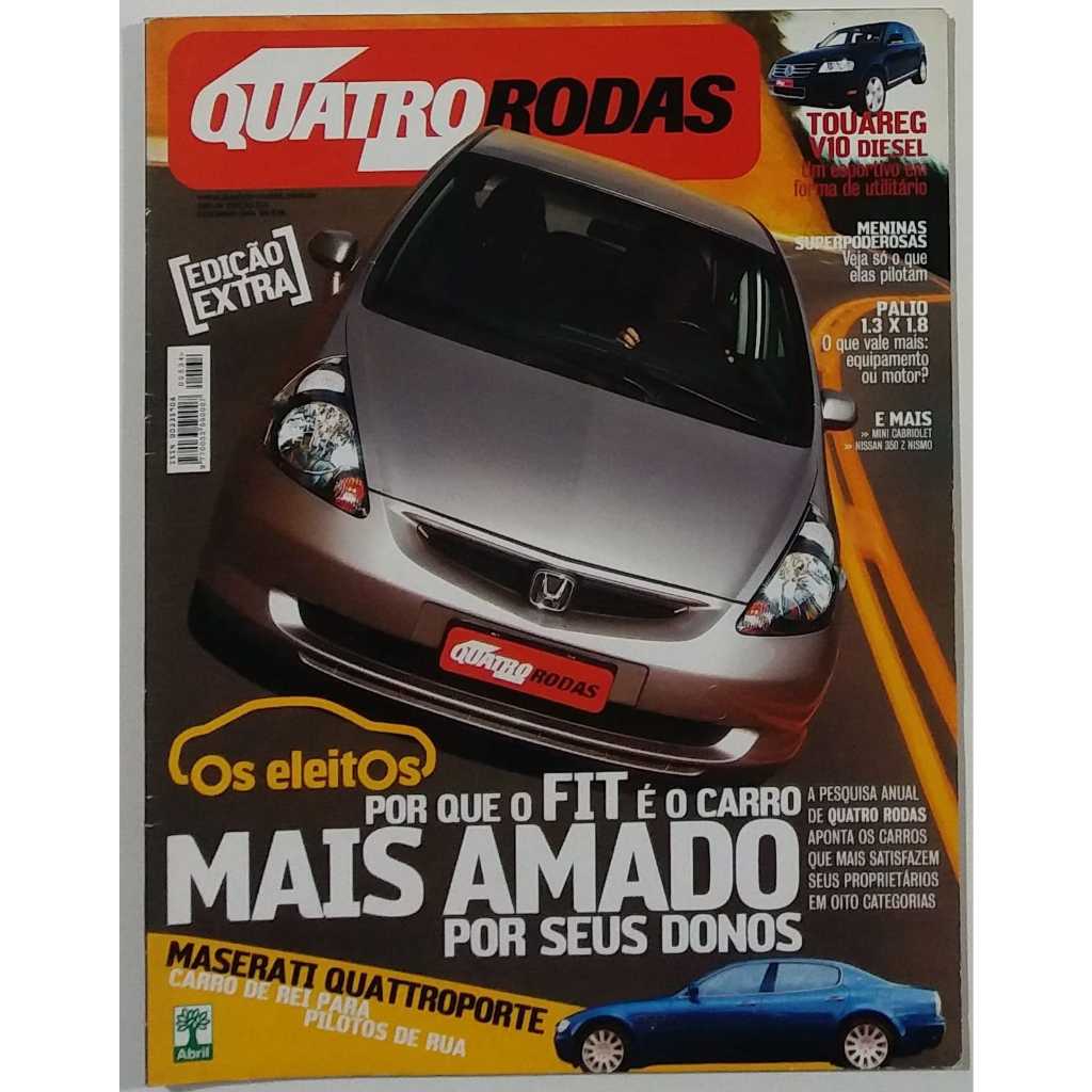 Revista Quatro Rodas DEZEMBRO de 2004 Edição n° 534 – Eleitos do ano de 2004.