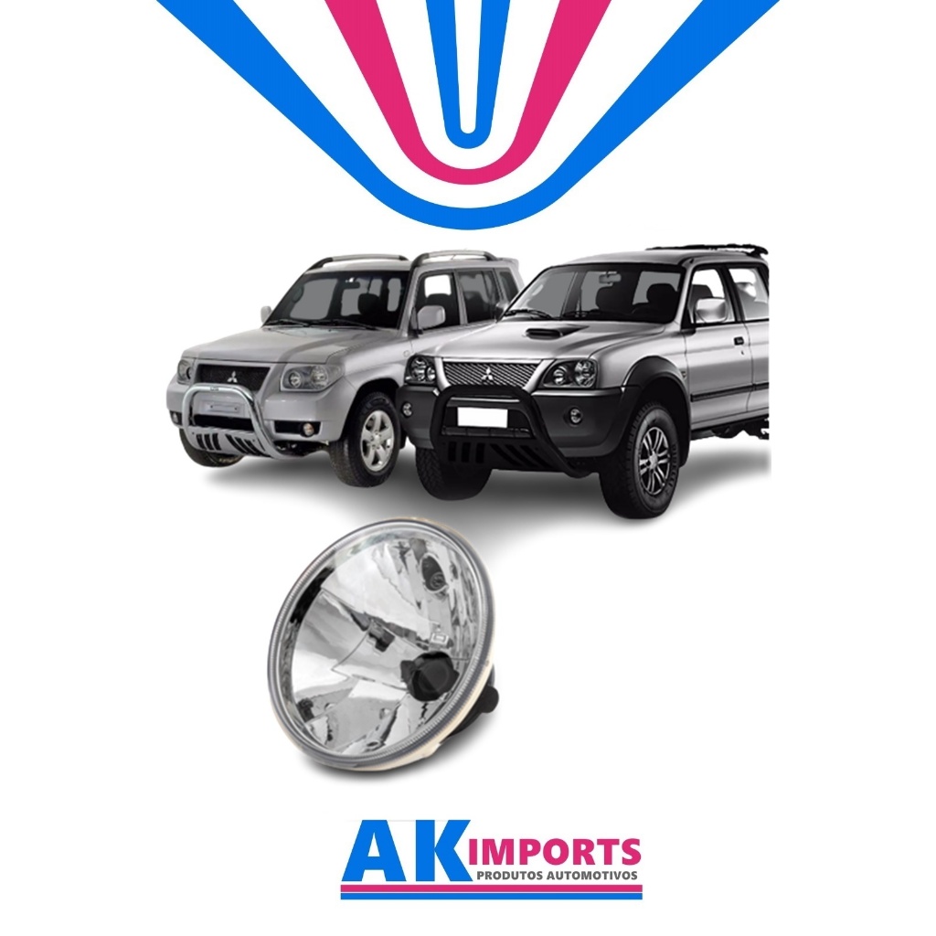 Farol Principal Mitsubishi Pajero Tr4/Pajero Sport H4 Marca: Arteb  Ano: 2001 Até 2007  Cód:  0160686