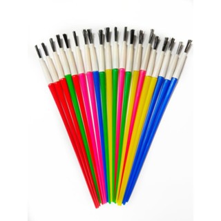 Kit 50 Pincel para Pintura Desenho Oficina de Artes Artístico Artesanato Guache Escolar Infantil em Oferta na Shopee