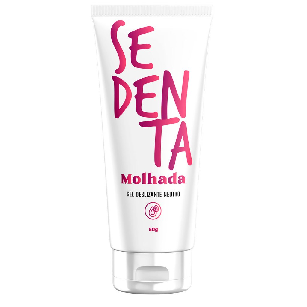 Lubrificante Íntimo Sedenta Molhada 50g, Neutro Adocicado, Comestível a Base de Água Lubrificação Natural - Pepepr Blend