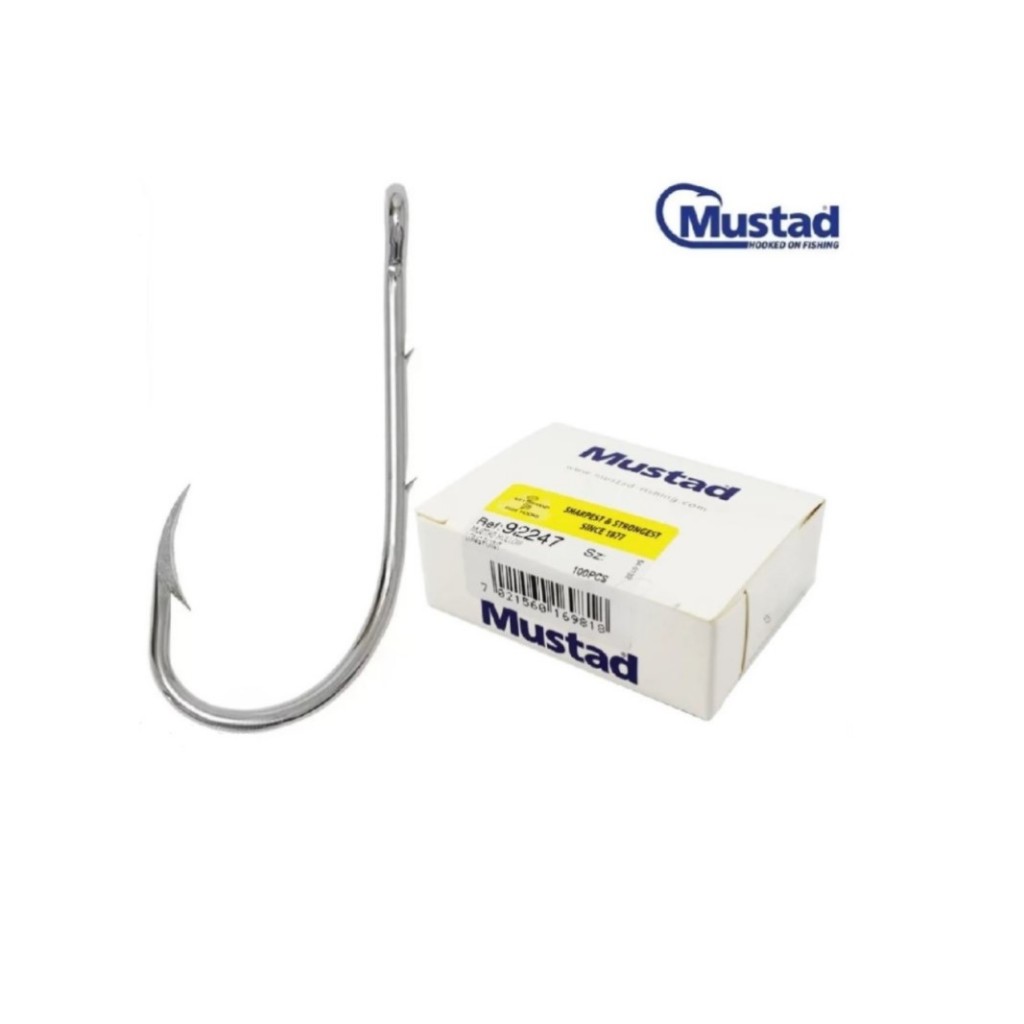 ANZOL NORUEGUÊS MUSTAD BEAK BAITHOLDER 92247- Nº10 -100 PEÇAS