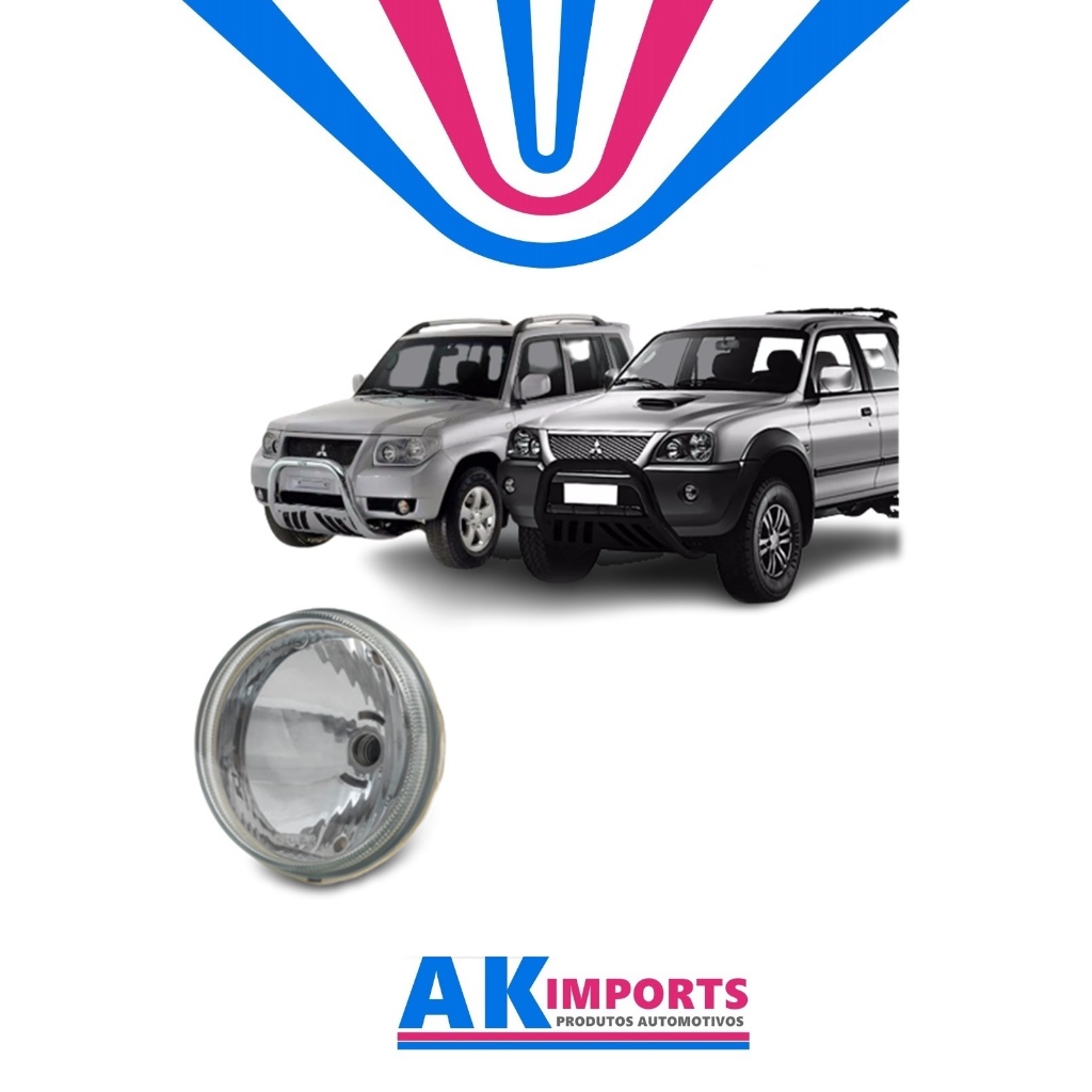 Farol Principal Mitsubishi Pajero Tr4/Pajero Sport H1  Marca: Arteb   Ano: 2001 Até 2007  Cód:  0160691