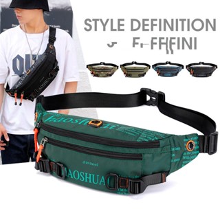 Pochete Masculina Casual Crossbody De Nylon