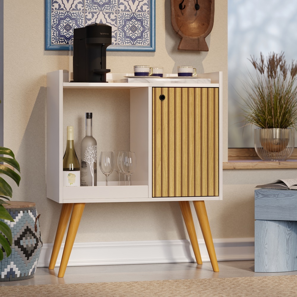 Aparador Buffet Balcão Linus Cantinho Do Café com Pé Palito Retro Cores em Oferta na Shopee