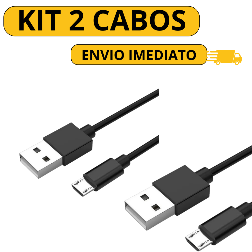 Cabo Carregador Usb A X Micro B Amazon Kindle Fire 1 Metro