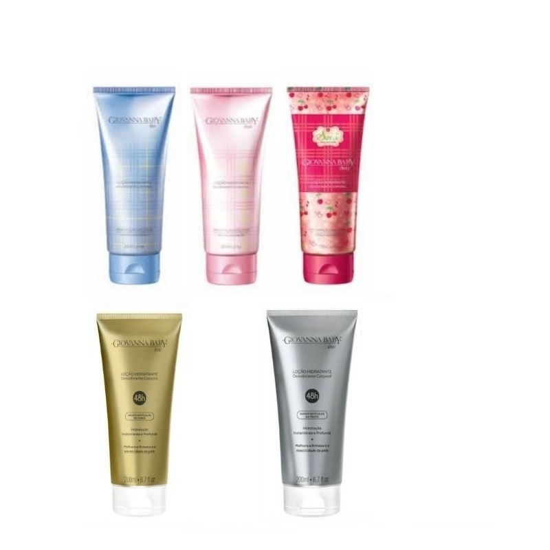 Loção Hidratante Corporal Giovanna Baby 200ml em Oferta na Shopee