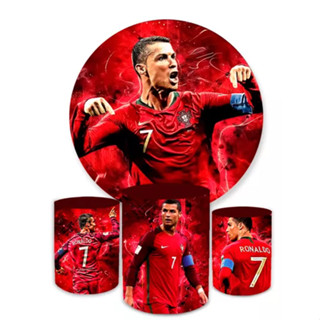 Kit Capas Painel + Trio Capa Cilindro Veste Fácil Cristiano Ronaldo Jogador em Oferta na Shopee