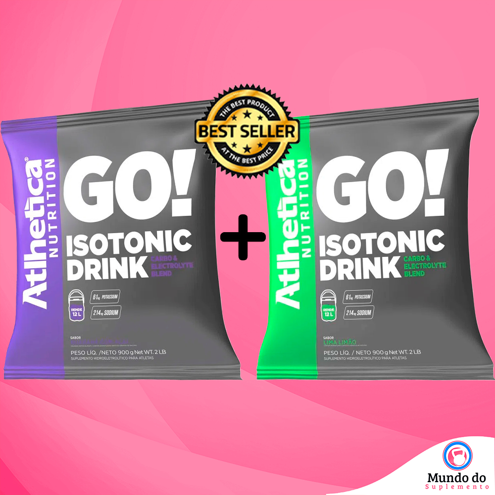 Kit 2x Isotonic Drink 900g - Atlhetica Nutrition