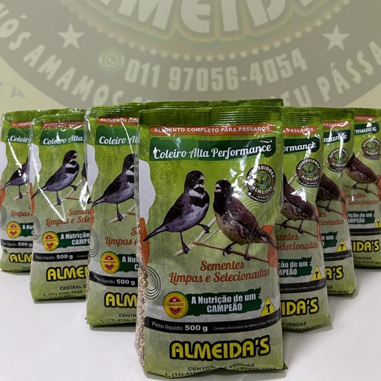 Fardo c/ 10 - Coleiro Alta Performance