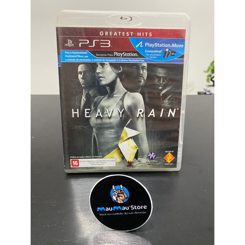 Heavy Rain PS3 - Original Usado Jogos de Playstation 3 Jogos de Terror