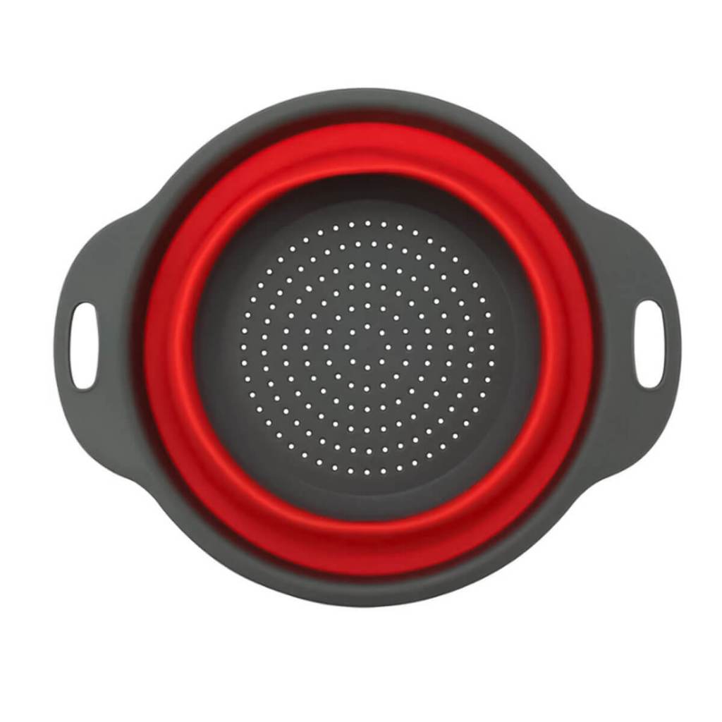 Escorredor de Alimentos Silicone Retrátil Marca Importado Modelo A-035