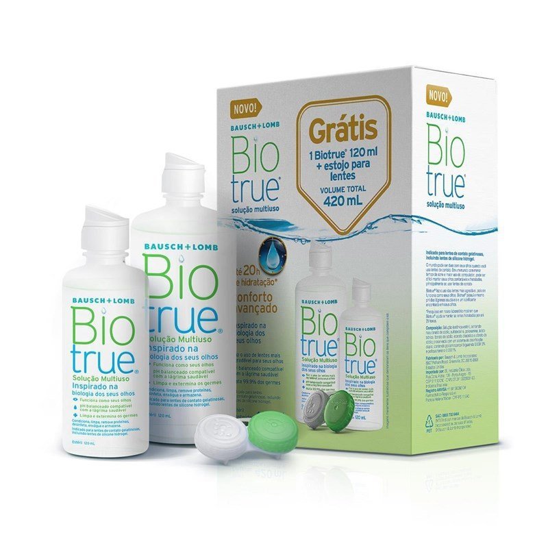 Renu Biotrue 300 + 120 Ml + Entrega Rápida em Oferta na Shopee