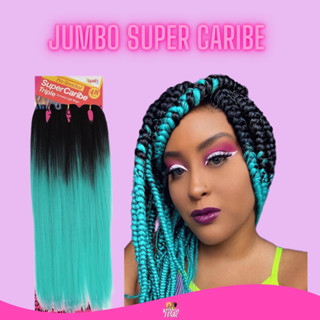 Jumbo Super Caribe Antibacteriano 260 gramas Tranças Box Braid Boxeadora Twist
