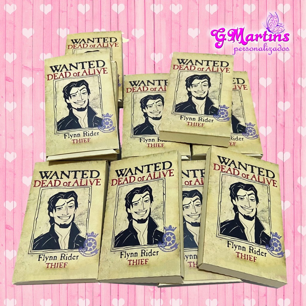 Kit Caixas para KitKat - Rapunzel em Oferta na Shopee