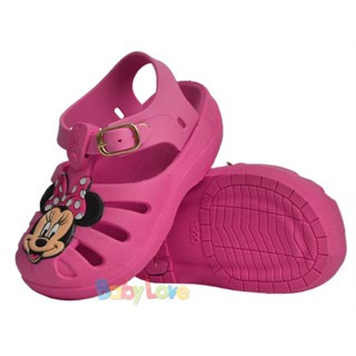 Sandália Papete Infantil Feminina Minnie Babuche Menina