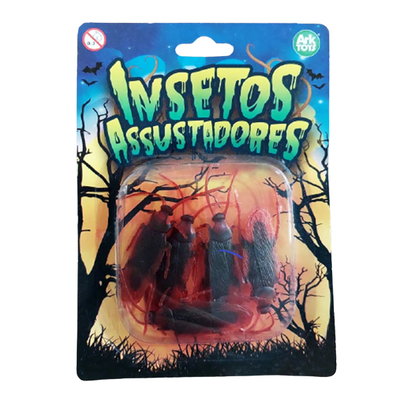 Barata de Plástico para Pegadinha