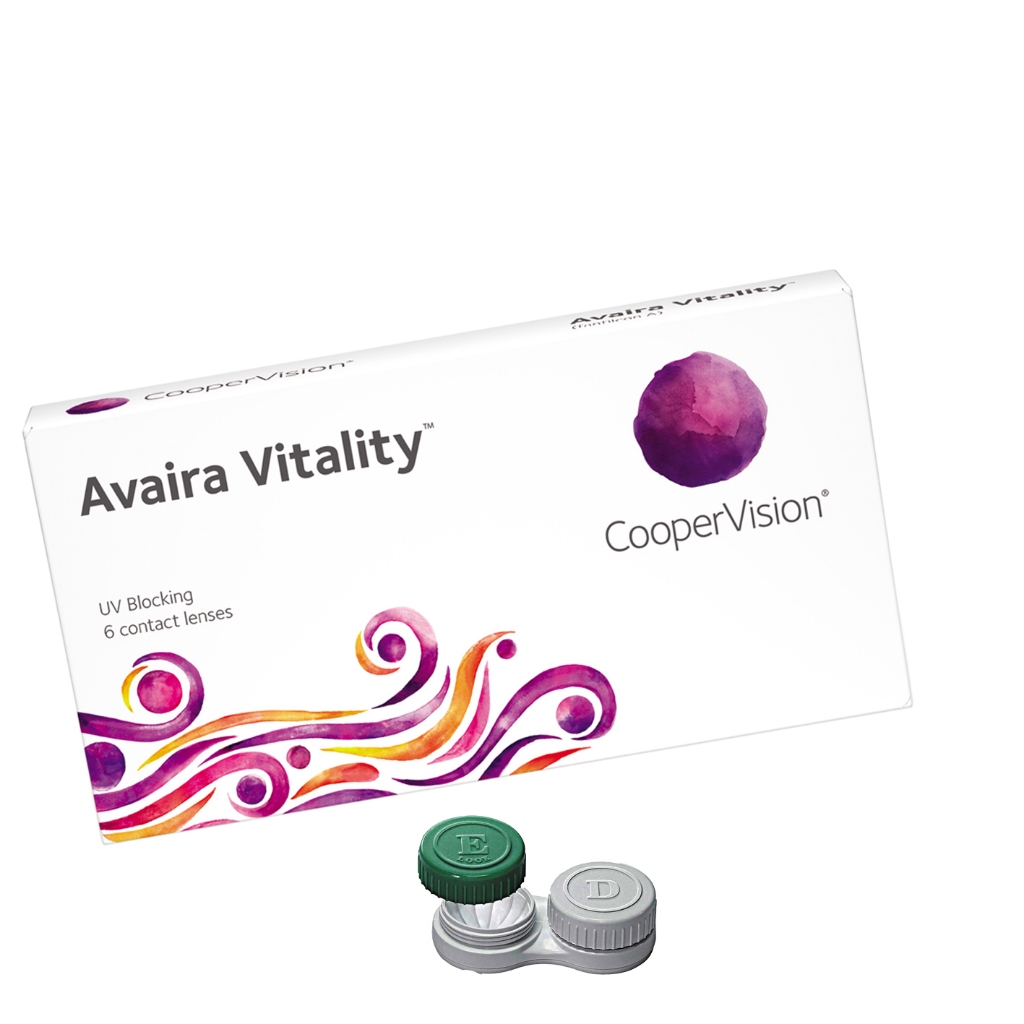 Lente Contato Avaira Com Grau Mensal Coopervision em Oferta na Shopee