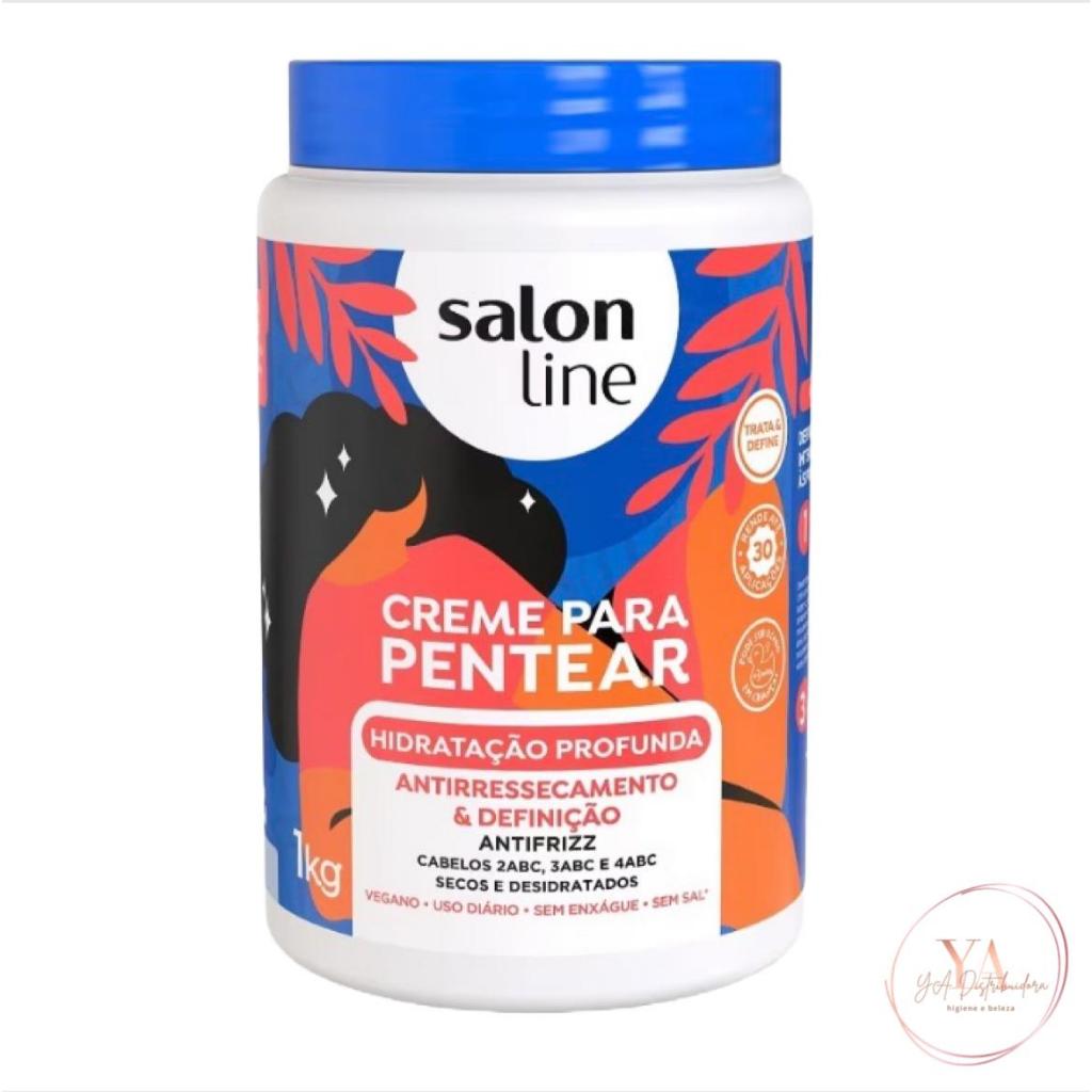 Creme Para Pentear Hidratação Profunda Salon Line 1Kg em Oferta na Shopee