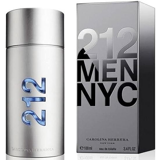 Perfume Importado Masculino 212 MEN NYC Perfume Masculino Carolina Herrera EDT 50ml